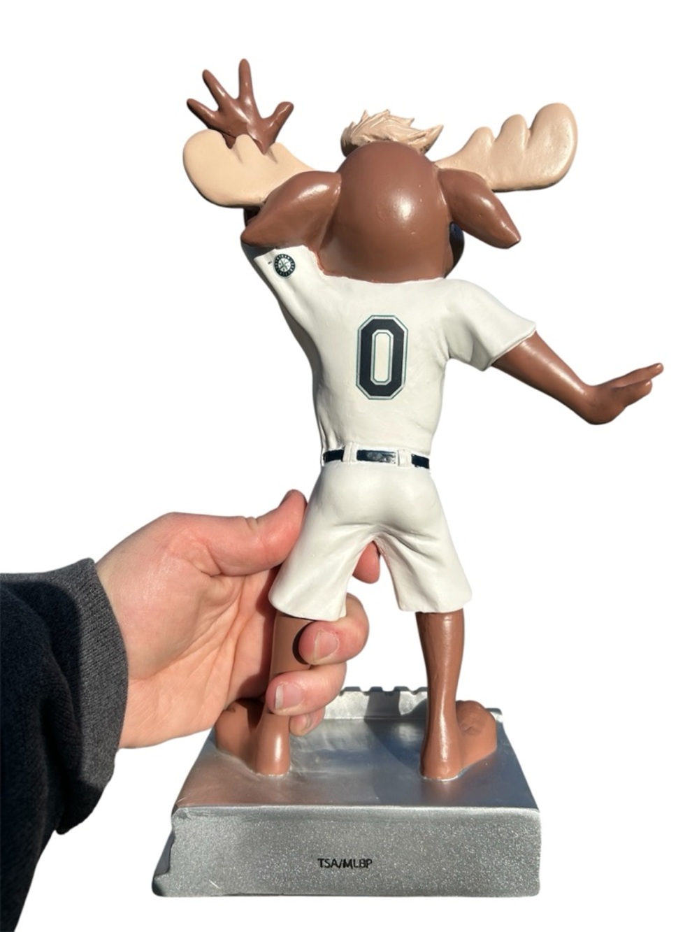 Seattle Mariners Mariner Moose Mascot Figurine • Collectible Statue • New - Picture 2 of 6